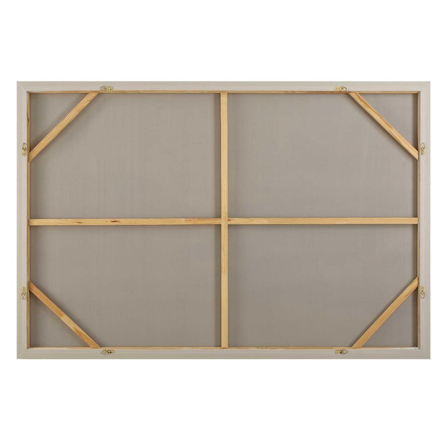 Wood Chasing Blue Coastal Canvas Art For Sale - Image 7 of 8