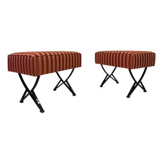 Italian Stools by Gianni Moscatelli for Formanova, 1950s, Set of 2 For Sale