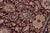 Shabby Chic Floral 1990's Pak-Persian Red/Blue Wool Rug - 6'1'' X 8'9'' For Sale - Image 4 of 9