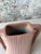 Textured Terracotta Pink Double Handle Bud Vase For Sale In New York - Image 6 of 6