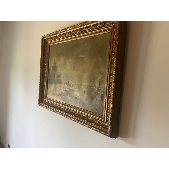 Expressionism Antique European Painting For Sale - Image 3 of 18