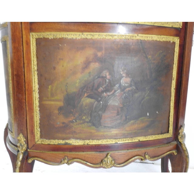 19th Century French Vitrine With Ormolu For Sale - Image 4 of 11