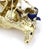 Mid 20th Century Mid 20th Century Martine Enamel Jockey & Race Horse Large 18k Yellow Gold Pin Brooch For Sale - Image 5 of 6