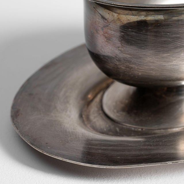 Mid 20th Century France Mid-century Modern Silver Decorative Object For Sale In Greensboro - Image 6 of 15