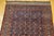 Vintage Baluch Tribal Area Rug in Allover Geometric Pattern in Navy Blue, Brown, Dark Red For Sale In Chicago - Image 6 of 18