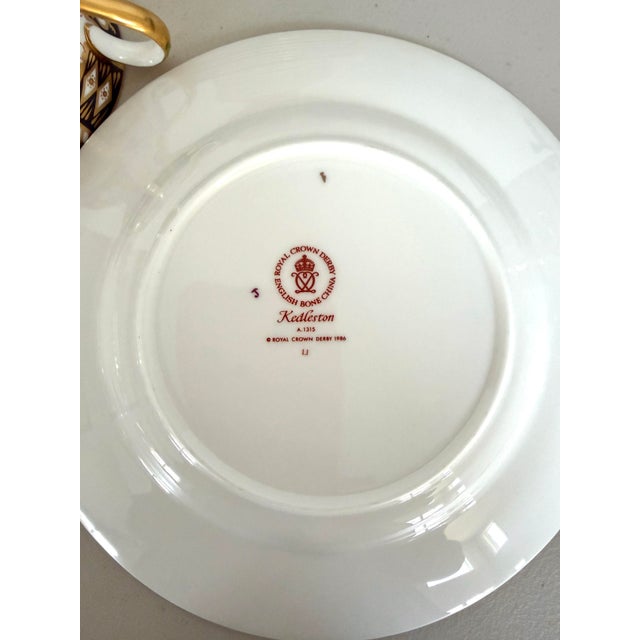 Curated Royal Crown Derby Mix-and-Match Tea Service for 12 - 36 pcs For Sale In Philadelphia - Image 6 of 12