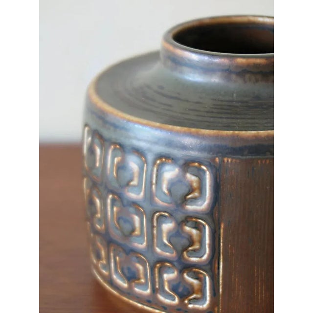 Vase by Valdemar Petersen for Bing & Grondahl Danimrca, 1960s, Set of 3 For Sale - Image 6 of 9