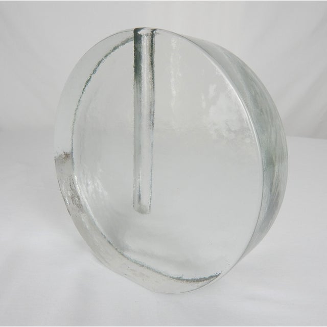 Vintage Wiesenthalhutte "Solifleur" West German Glass Bud Vase For Sale - Image 9 of 12