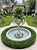 Off-white Vintage Neoclassical Cast Stone Fish Pedestal Fountain Planter For Sale - Image 8 of 12