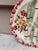 French Country 19th Century Longchamp Majolica Asparagus Plate With Flowers For Sale - Image 3 of 6