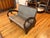 Brown Early 20th Century Imported Rare Teak Art Deco Teardrop Loveseat & Chair For Sale - Image 8 of 18