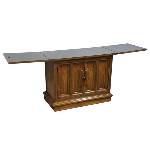 Thomasville Furniture Legendary Collection Spanish Mediterranean Style 76" Flip Top Server Buffet 3721-510 For Sale - Image 11 of 17