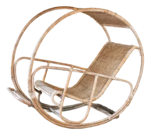 Vintage Franco Bettonica “Dondolo" Lounge Chair