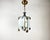 Vintage Art Deco Glass & Bronze Pendant Light, 1950s For Sale - Image 9 of 9