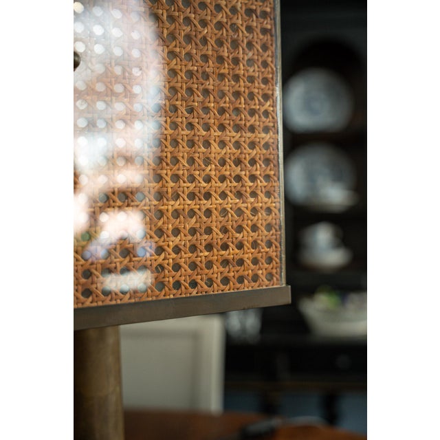 Italian Brass Table Lamp, in Good conditions. Designed 1970 to 1979 European Plug (up to 250V).The wiring of this item may...