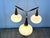 Vintage Scandinavian Chandelier in Brass, Glass, and Teak from Louis Kalff, 1960s For Sale - Image 10 of 12