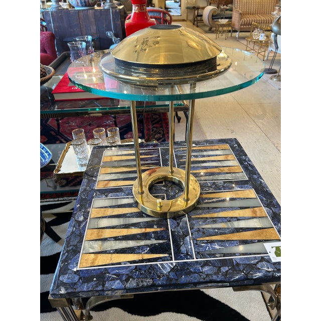 Robert Sonneman Vintage Robert Sonneman Saturn Table Lamp For Sale - Image 4 of 8