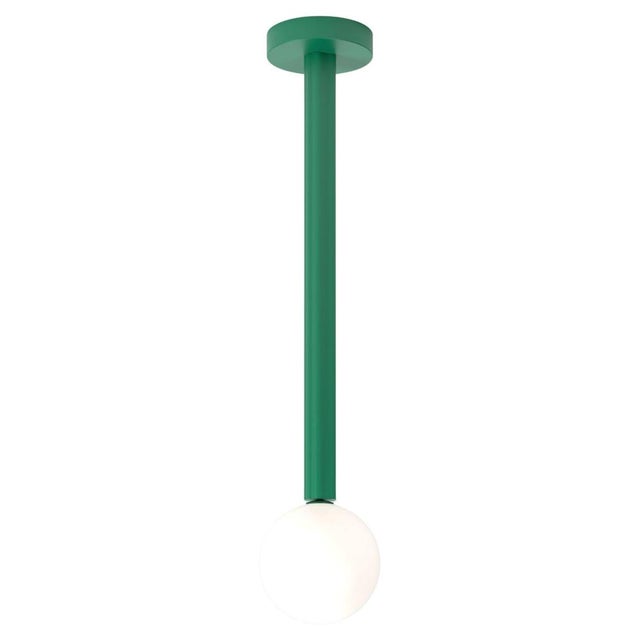 Green Intense Green Profiles Pendant Light by Atelier Areti For Sale - Image 8 of 8
