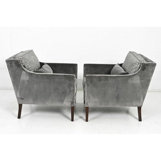 Contemporary Pair Rose Tarlow Melrose House Lounge Chairs / Armchairs For Sale - Image 3 of 16
