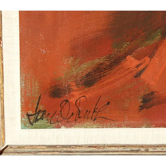 Modern Jan De Ruth, Portrait of the Artist as a Young Man, Oil Painting For Sale - Image 3 of 6