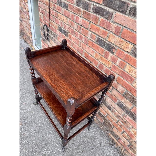 English 19th Century English Trolley With Barley Legs For Sale - Image 3 of 9