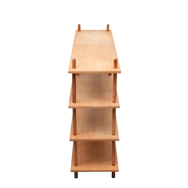 1950s Mid-Century Modern Dutch Stokkenkast Wall Unit by Willem Lutjens, 1950s For Sale - Image 5 of 10