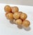 Stone Vintage Blush Pink and Golden Alabaster Grape Clusters – A Pair For Sale - Image 7 of 10