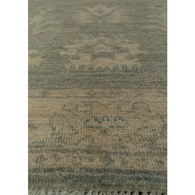 Turkish Oushak Rug 3' x 4'10" #21355 For Sale - Image 3 of 8