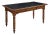 The Vintage Carved-Leg Leather Top Desk For Sale