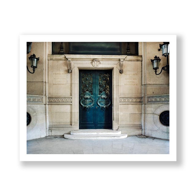Contemporary Guy Sargent, The Louvre Museum Porte Napoleon, Archival Pigment Print For Sale - Image 3 of 6