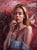 Secret Desire by Matt Talbert | Oil Painting of a woman with blonde hair and a thoughtful expression For Sale