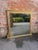 Gold Large 19th Century Antique English Gilt Ribbed Framed Overmantle Mirror For Sale - Image 8 of 8