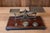 This finely crafted Early 20th Century English postal scale is a striking example of the functional yet elegant design...
