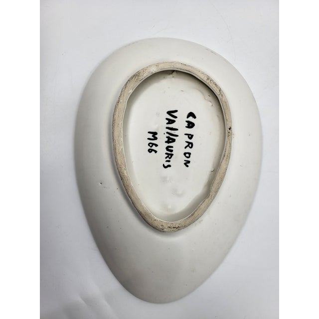 Roger Capron Vintage French Ceramic Trinket Tray by Roger Capron, 1950 For Sale - Image 4 of 14