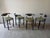 Sgabelo Hutten, 2000s, Set of 4, in Restored conditions. Designed from 2000 This piece has an attribution mark, I am sure...