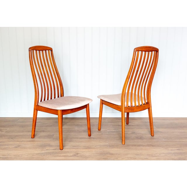 Vintage Danish Teak Dining Chairs by Preben Schou Andersen, 1970s, Set of 6 For Sale - Image 17 of 18