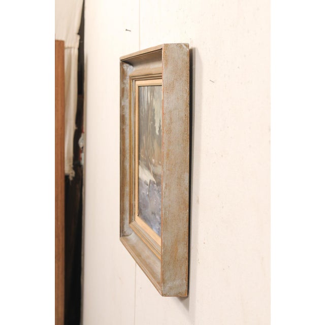 Tan Mid 20th Century "Pot Creek" Taos, New Mexico Oil Painting For Sale - Image 8 of 13