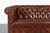 Vintage Brown Leather Chesterfield Sofa For Sale - Image 9 of 13