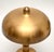 Metal Vintage Brass Mushroom Table Lamps, 1960, Set of 2 For Sale - Image 7 of 11