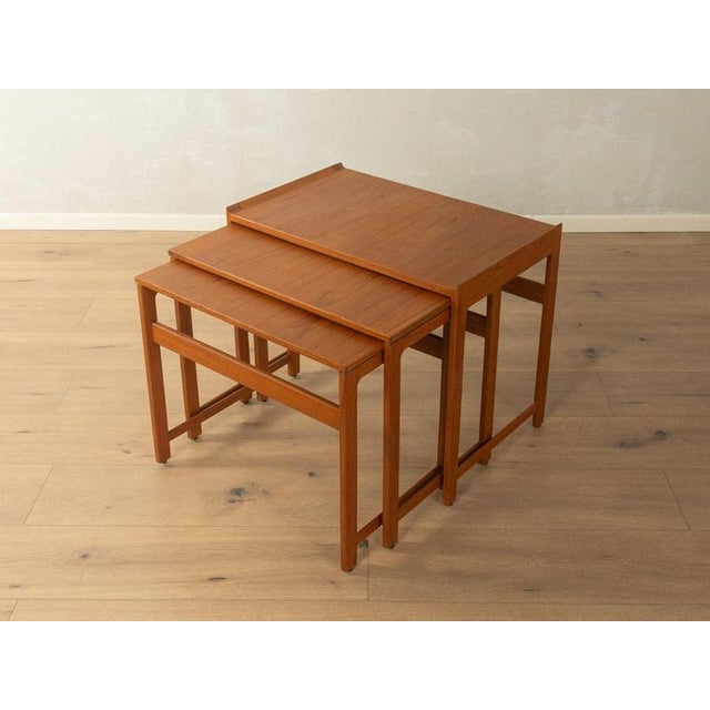 Nesting Tables, 1960s, Set of 3 For Sale - Image 3 of 10