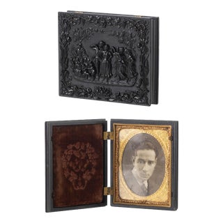Passepartout in Metal and Wood For Sale