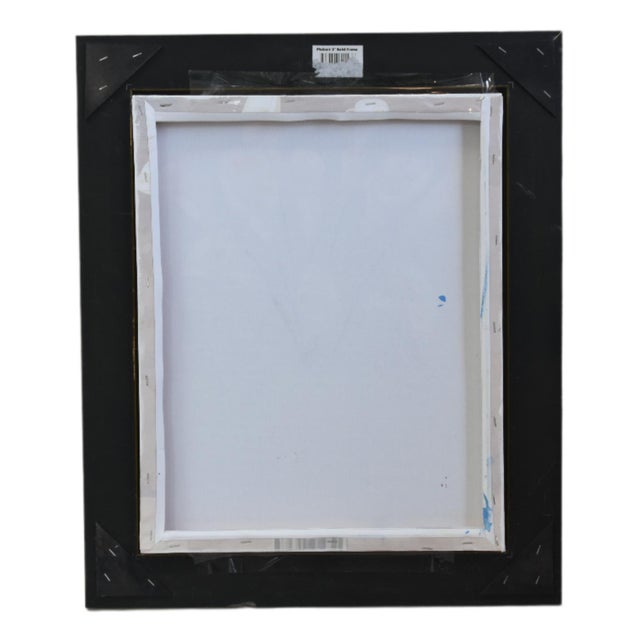 Vase of Calla Lily Flowers by Ruth Arenz Including the Antiqued Gold Wood Frame For Sale - Image 4 of 5