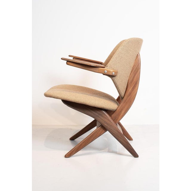Lounge Chair by Louis van Teeffelen for Wébé For Sale - Image 3 of 10