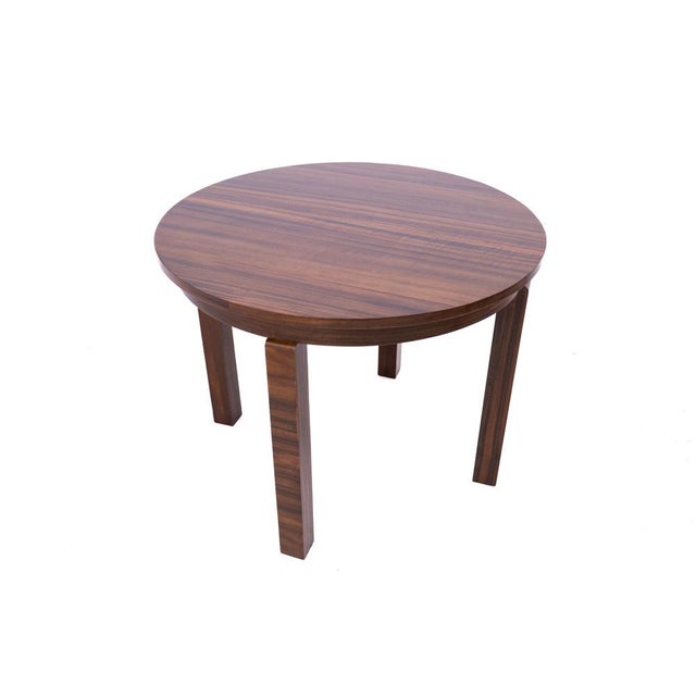 Art Deco Side Table, Poland, 1940s For Sale - Image 3 of 10