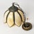 Mid 20th Century Vintage Tulip Pendant Light Cream Slag Glass 12" For Sale - Image 5 of 14