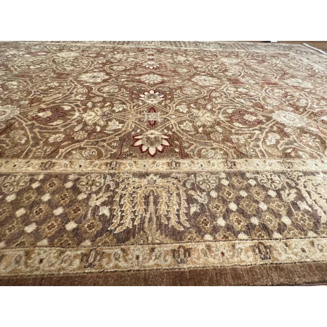 2020s Fine Hand Knotted Pak Persian Tabriz Design Rug For Sale - Image 5 of 10