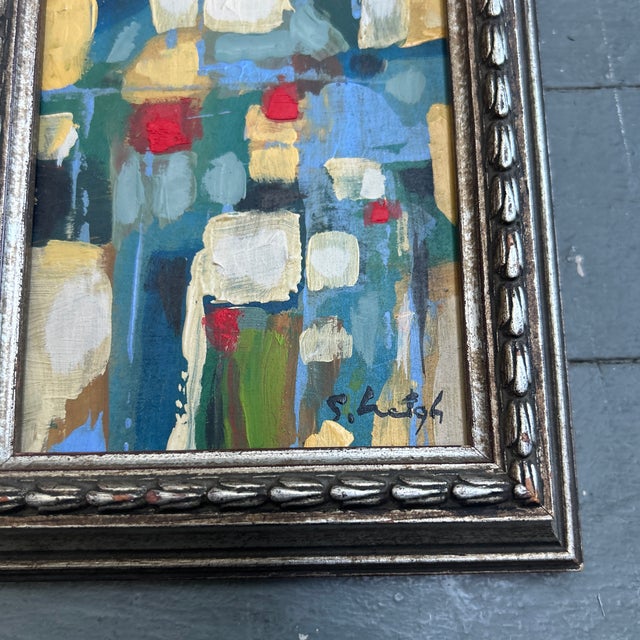 Abstract Contemporary Original Abstract Painting by Stephen Heigh “Song” For Sale - Image 3 of 4