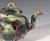 Mid 18th Century Whieldon-Type Creamware Tortoiseshell Teapot With Grape Vine Relief and Crabstock Handle, Staffordshire For Sale In Philadelphia - Image 6 of 14