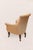 Traditional A Regency Style Beige Leather and Mahogany Bergere Armchair For Sale - Image 3 of 5