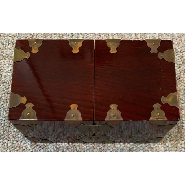 Late 20th Century Korean Chest Jewelry Box For Sale - Image 4 of 8